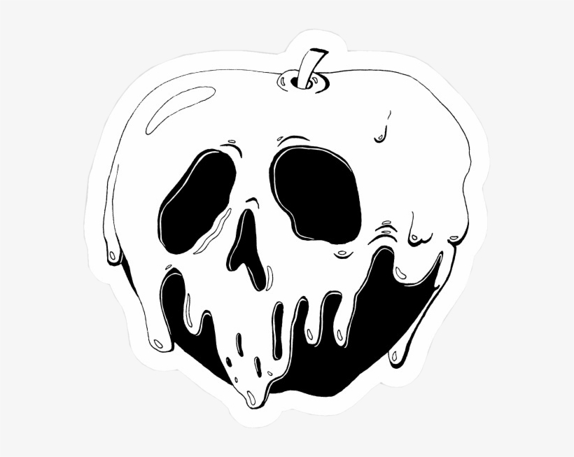 Poison Apple Snow White Drawing - Free Transparent PNG Download - PNGkey