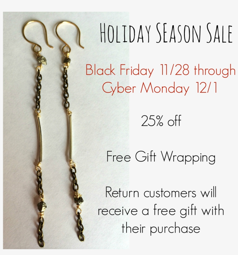 Black Friday Sale - Earrings, transparent png #6021714