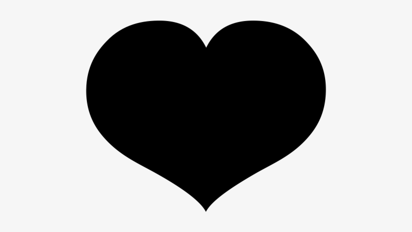 Heart Sign In Black, transparent png #6022285