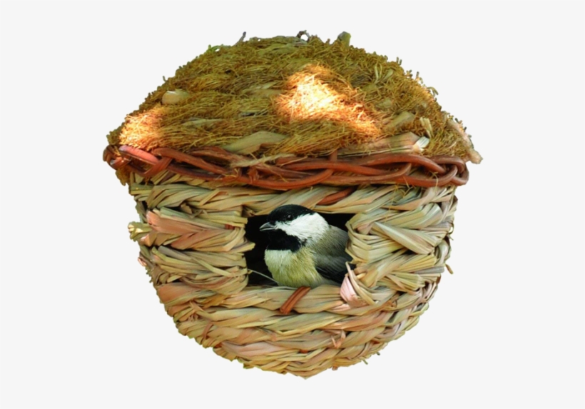 Round Hanging Grass (green) Roosting Pocket, Birdhouses,, transparent png #6023708