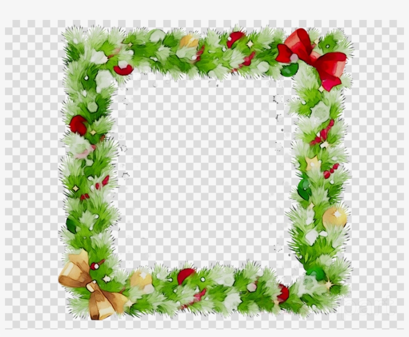 Christmas Border Frame Clipart Borders And Frames Christmas, transparent png #6024103