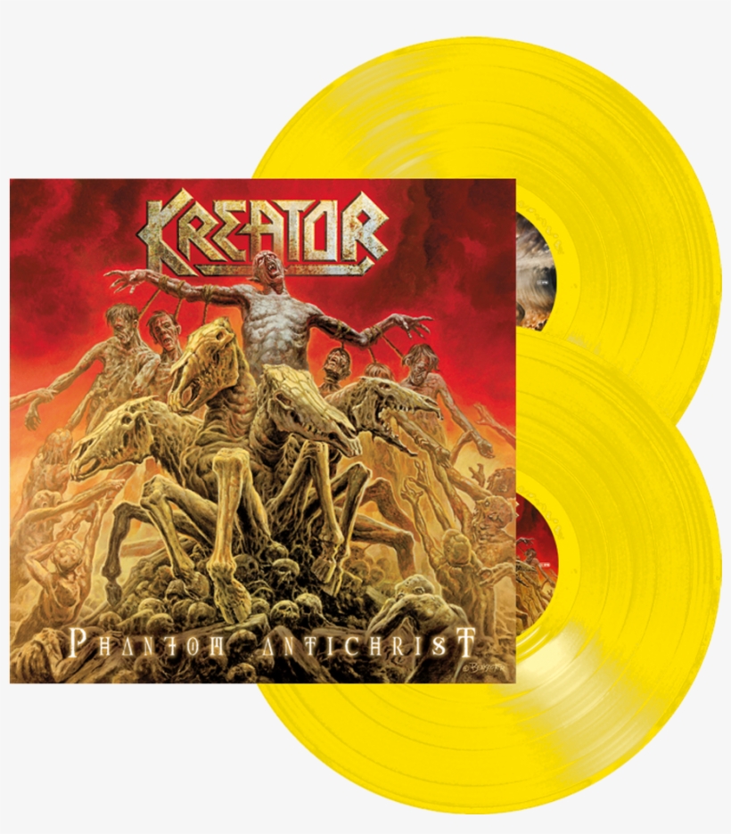 Phantom Antichrist Yellow Vinyl, transparent png #6024524