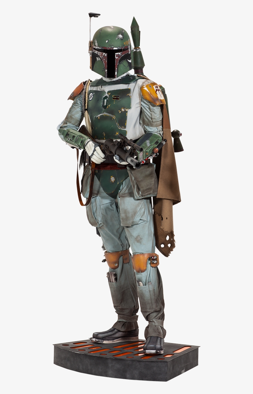 Boba Fett Life-size Figure - Boba Fett Star Wars Life-size Figure, transparent png #6024850