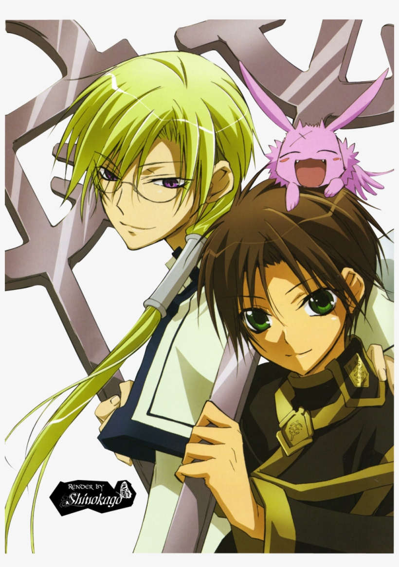 Teito Klein Is A Former Slave Who Now Attends The Barsburg - 07 Ghost Teito And Hakuren, transparent png #6025147