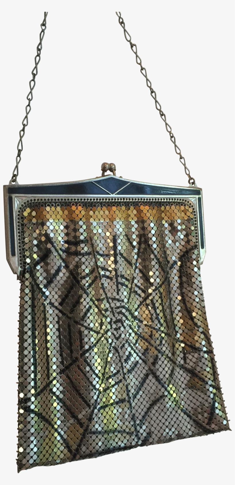 Vintage Halloween Theme Spider Web Whiting And Davis - Whiting & Davis, transparent png #6025488