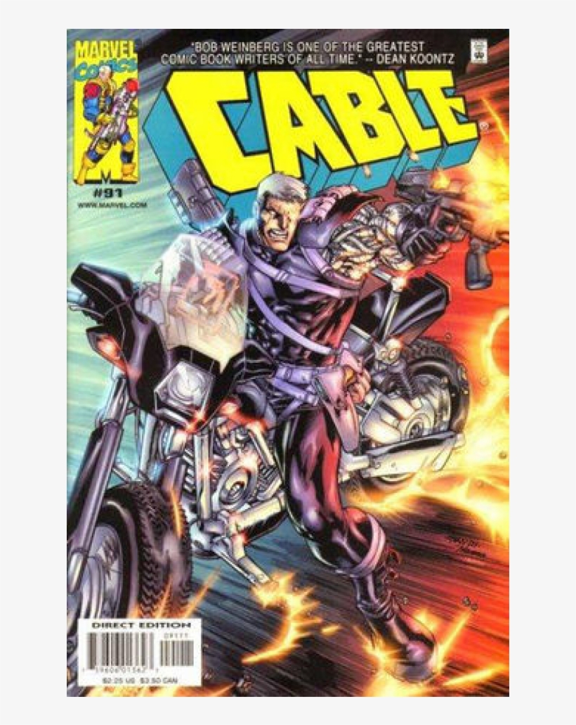 Купете Comics 2001-05 Cable, transparent png #6025676