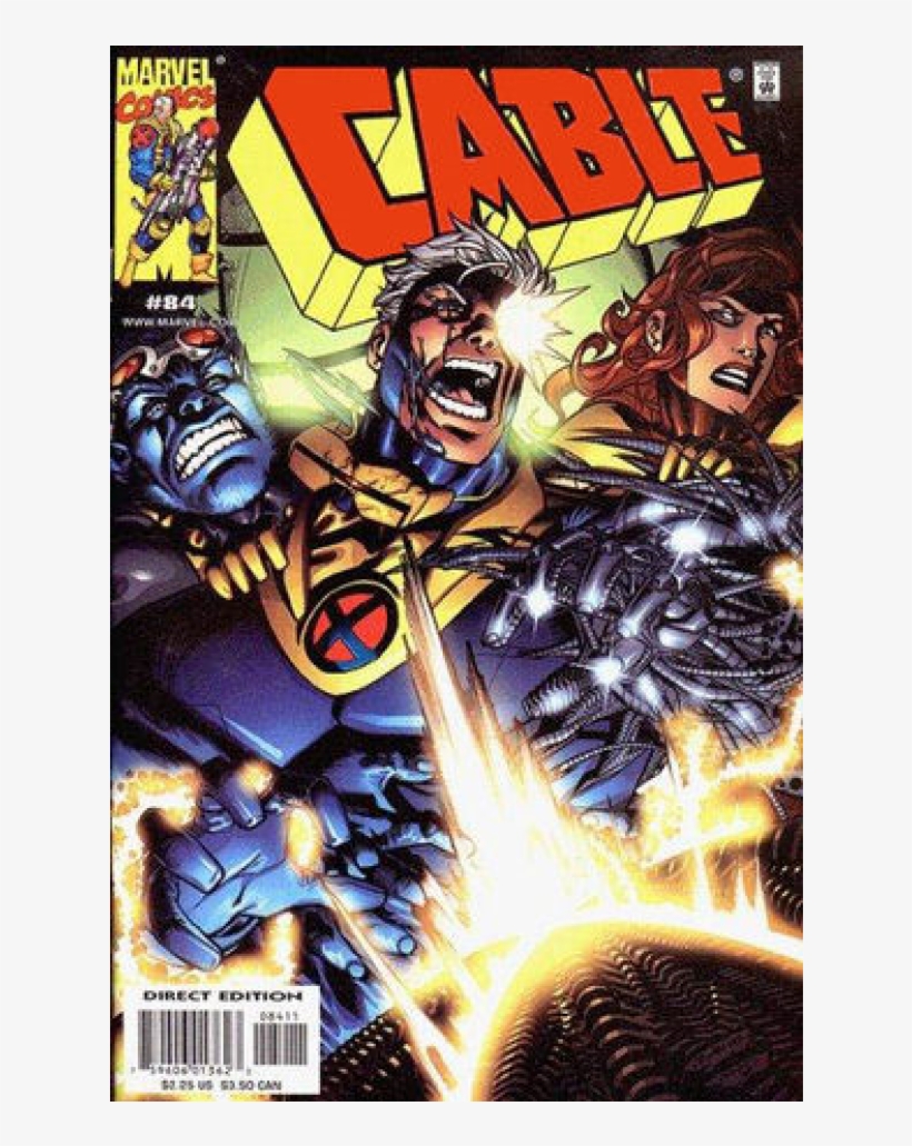 Купете Comics 2000-10 Cable - X Men Movie, transparent png #6025722