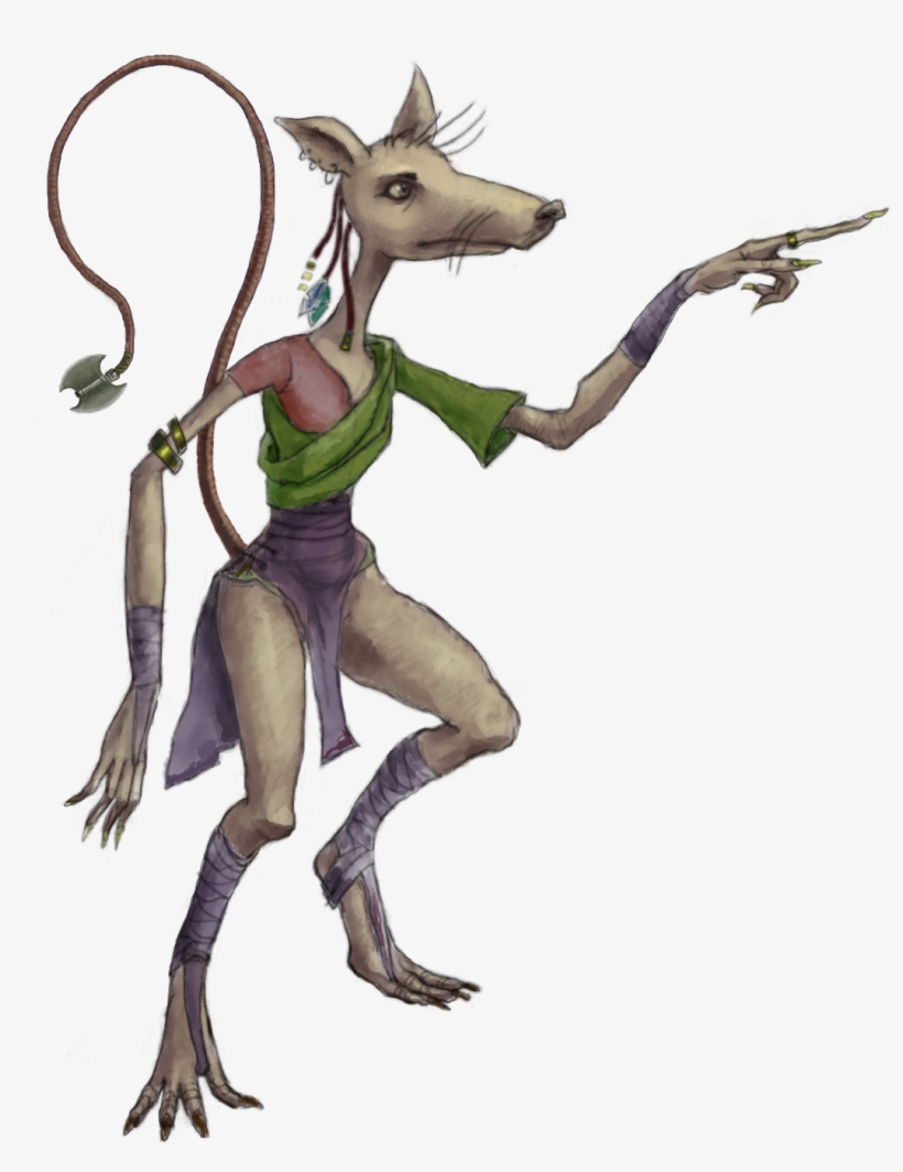 Rat Thief - Human Rat Concept Art, transparent png #6025723