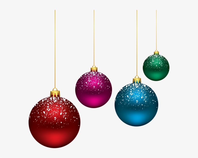 Christmas Snowy Balls Png Clip-art Image - Christmas Balls Png, transparent png #6026409