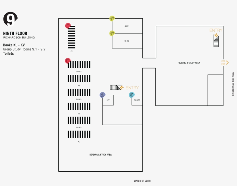 Law Library Floorplan 6th Floor Law Library Floorplan - Library, transparent png #6026546
