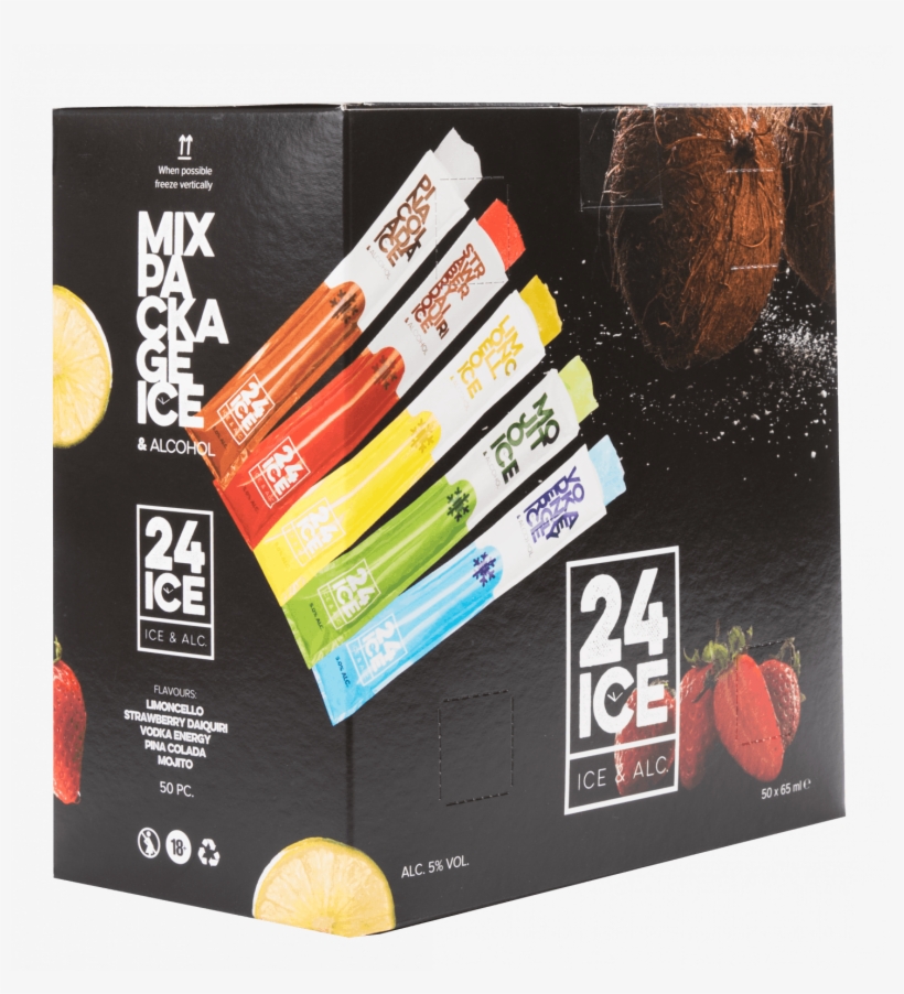 24 Ice Limoncello Cocktails Frozen Cocktail Liqor Icecream - Frozen Cocktail 24ice, transparent png #6027482
