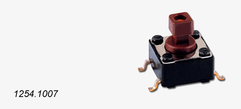Smd Switch Button - Mentor 1254.1007, transparent png #6028573