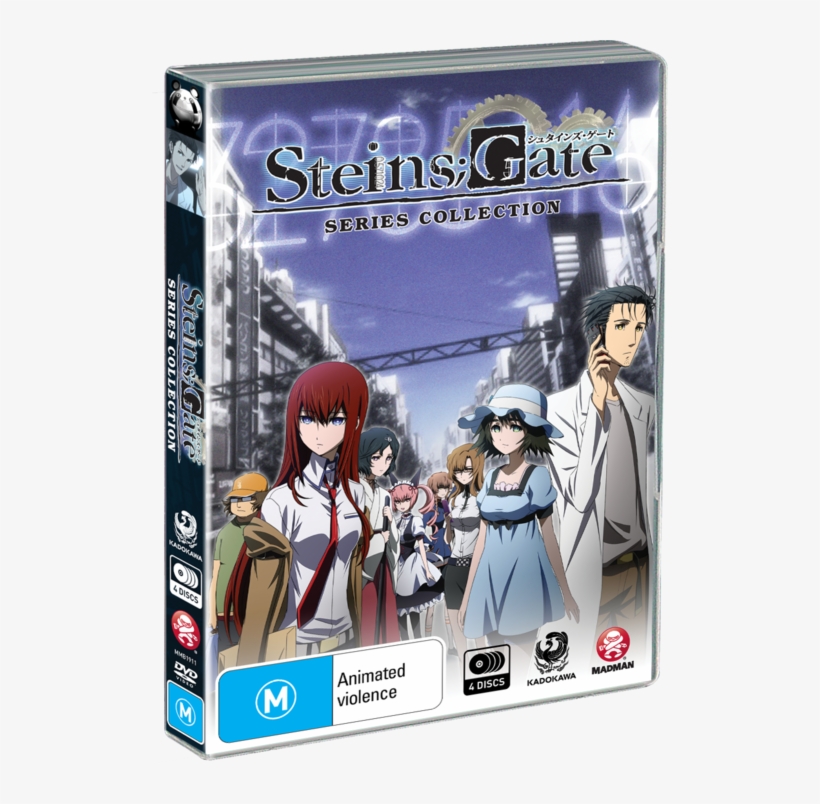 "it's Like Somebody Taped An Episode Of The Big Bang - Steins Gate - Series Collection Blu-ray, transparent png #6028818