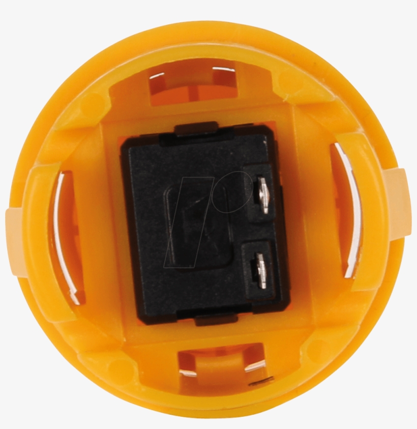 Mini Arcade Button With Micro Switch, Yellow Joy It - Miniature Snap-action Switch, transparent png #6028873