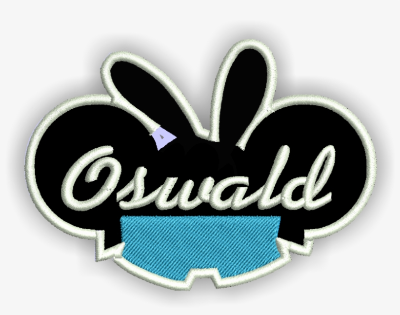 Image Of Oswald Custom Iron-on Patch With Name - Embroidered Patch, transparent png #6029827