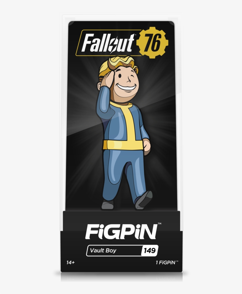 Vault Boy Salute - Assassin's Creed Figpin - Edward, transparent png #6031264