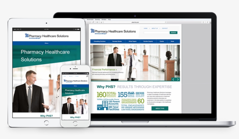 Responsive Design - Amerisourcebergen - Website, transparent png #6031499