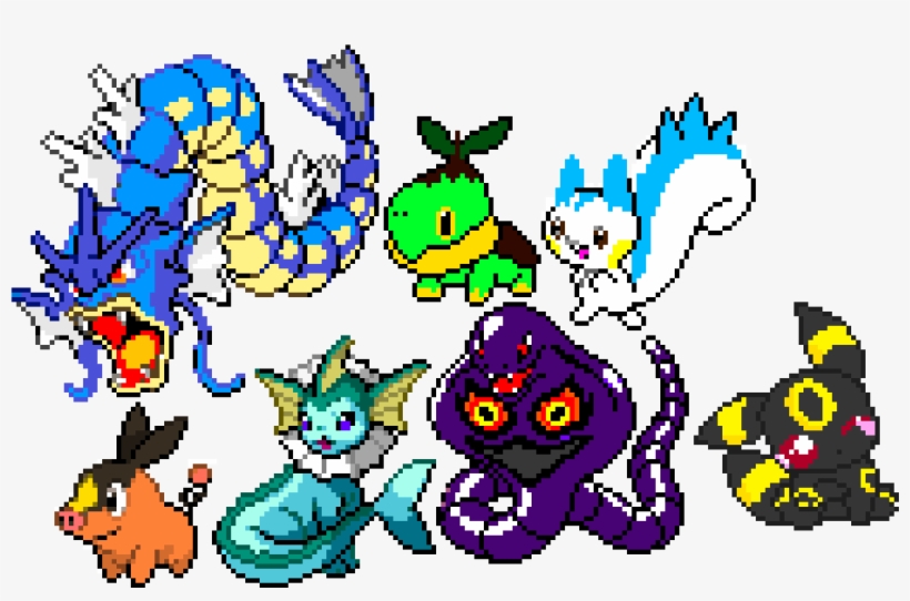 Gyarados Sprite, transparent png #6031541