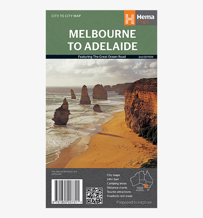 Melbourne To Adelaide 1 : 450 000, transparent png #6031829