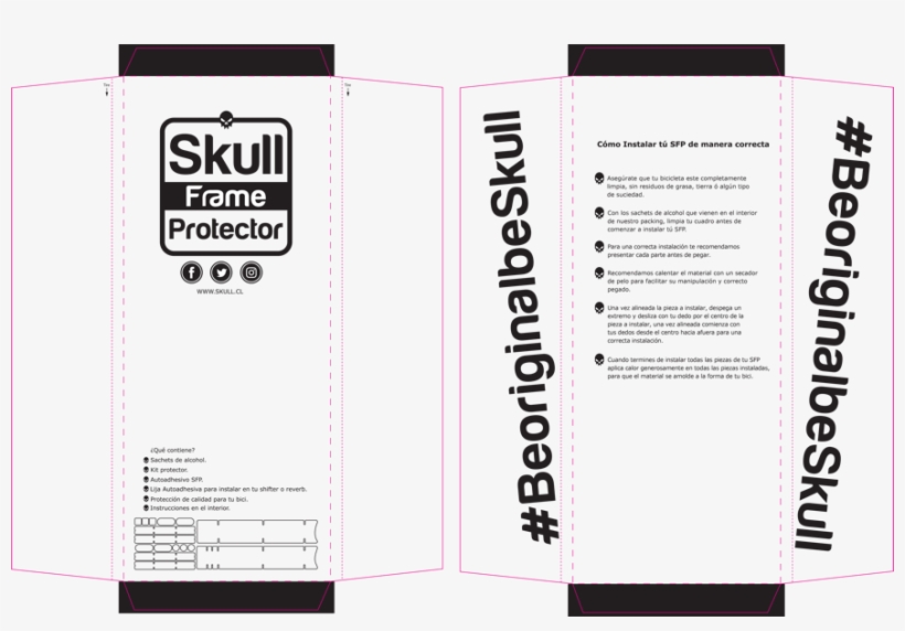El Kit Skull Frame Protector 2018 Contiene, transparent png #6031993