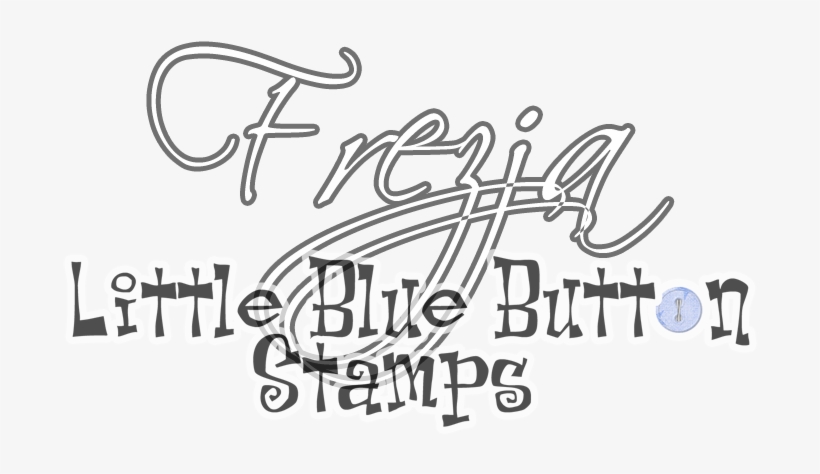 Thank You For Your Attention And Have A Great Day - Little Blue Button Rubber Stamp - Miss Lily Coffee, transparent png #6032068