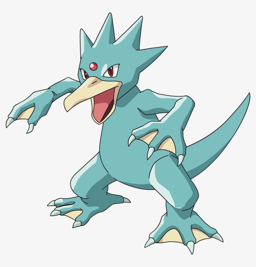 View 055golduck Ag Anime , - Golduck Pokemon, transparent png #6032121