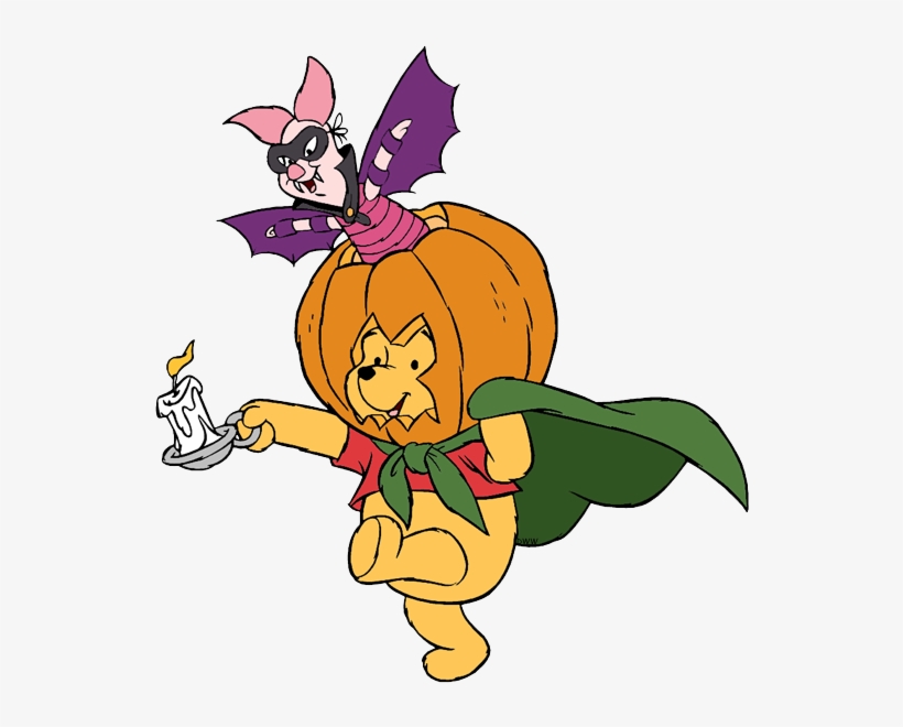 Halloween Clip Art - Winnie The Pooh Halloween, transparent png #6033076