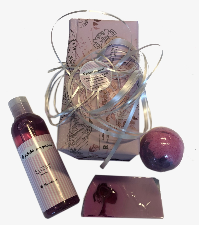 Coffret Bain Et Douche Mlle Darling - Bottle, transparent png #6033134