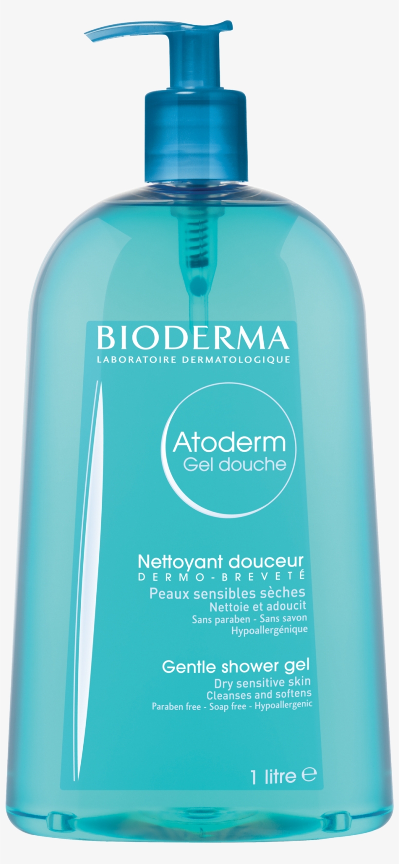 Bioderma Atoderm Gel Douche - Bioderma Atoderm Gel Douche 500ml, transparent png #6033307