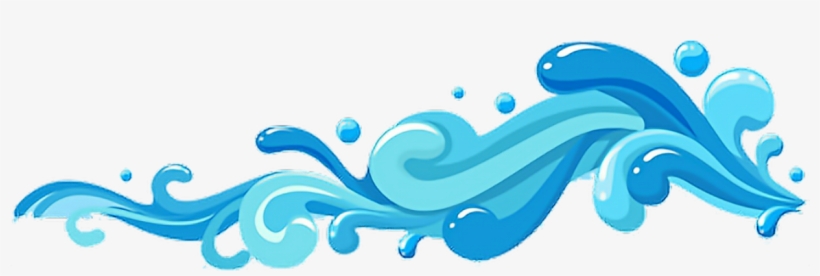 Blue Sea Wave Png, transparent png #6034121