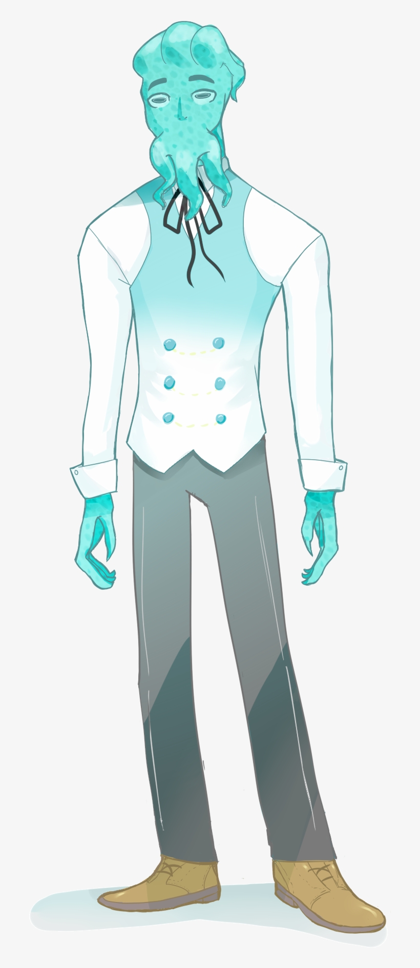 True Form Drawn By Tdr - Formal Wear, transparent png #6034181