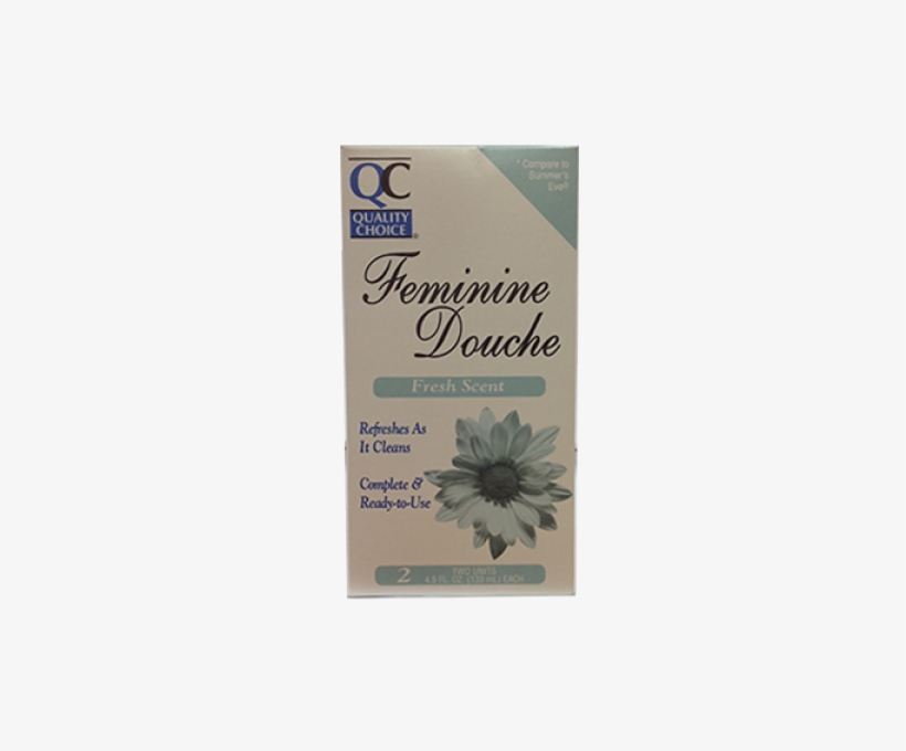 Quality Choice Feminine Douche Fresh Scent - Quality Choice Feminine Douche Vin/wtr 2pk 130ml By, transparent png #6034358