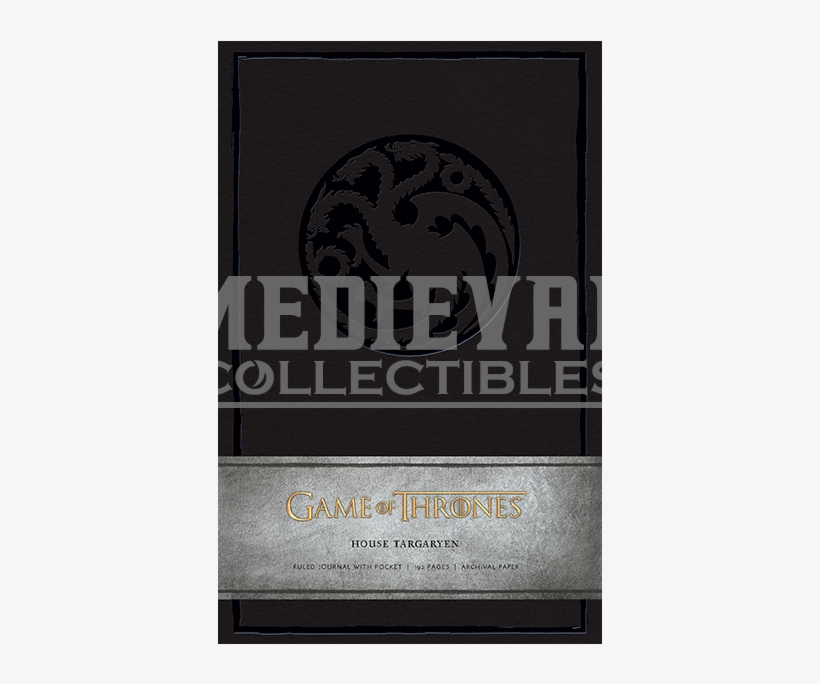 Game Of Thrones House Targaryen Journal - Game Of Thrones: House Stark Hardcover Ruled Journal, transparent png #6034416
