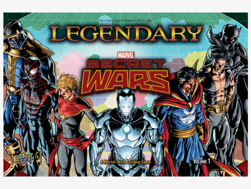 Secret Wars - Legendary Marvel Deck Building Game: Secret Wars Vol, transparent png #6034489