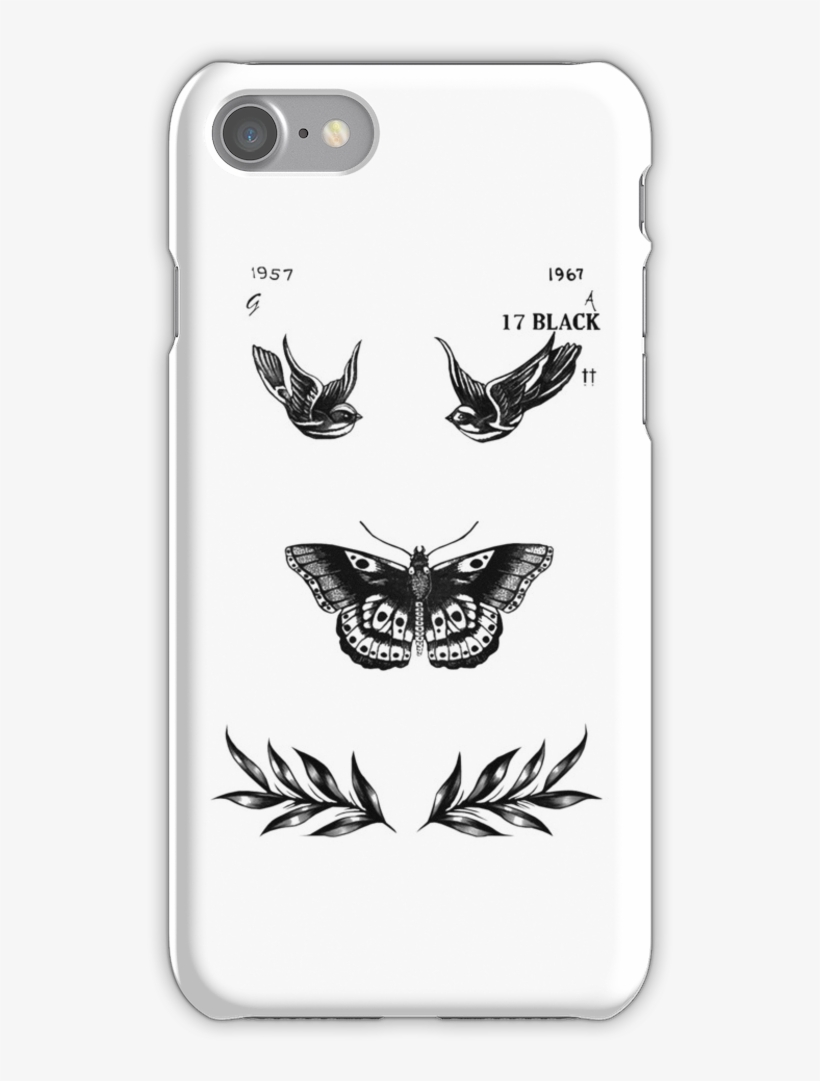 Harry Styles Tattoos Iphone 7 Snap Case - Harry Styles Tattoo Print, transparent png #6034770