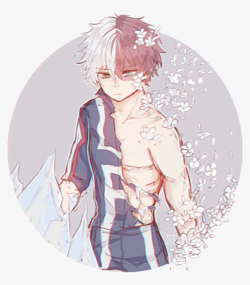 Todorokishouto Todoroki Shoutotodoroki Myheroacademia - Todoroki Bnha Art, transparent png #6035858