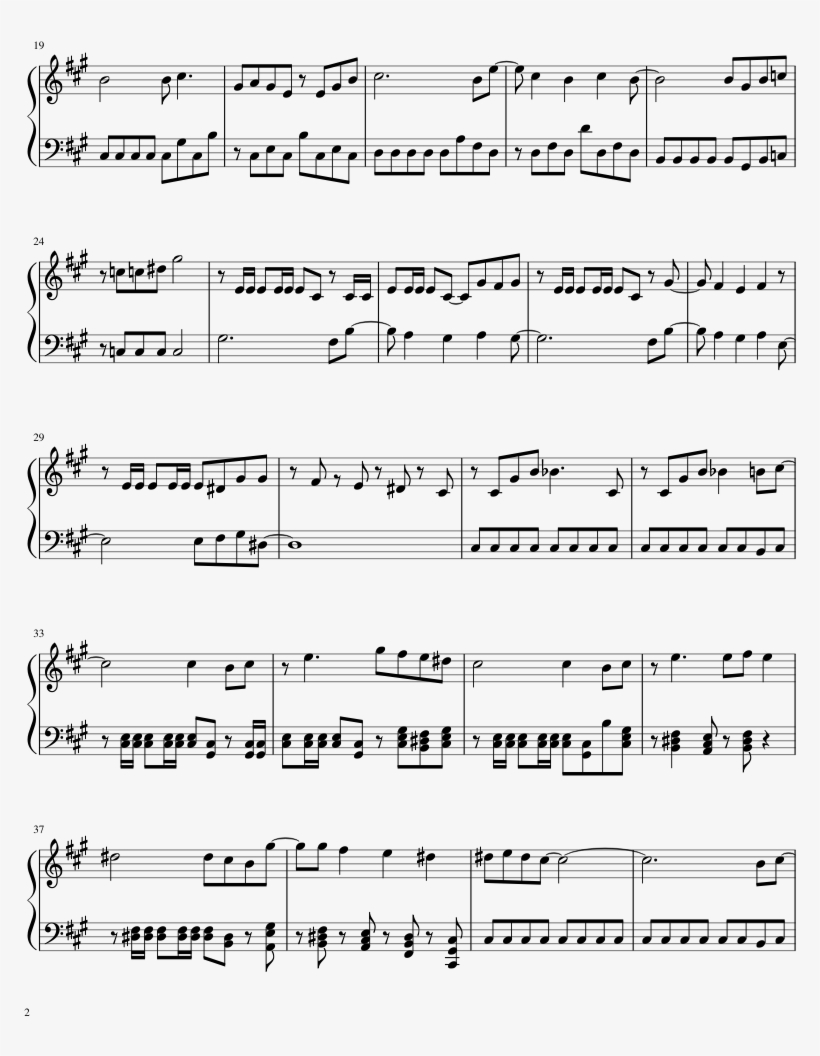 Hurt - Nine Inch Nails Sheet music for Piano (Solo) Easy | Musescore.com