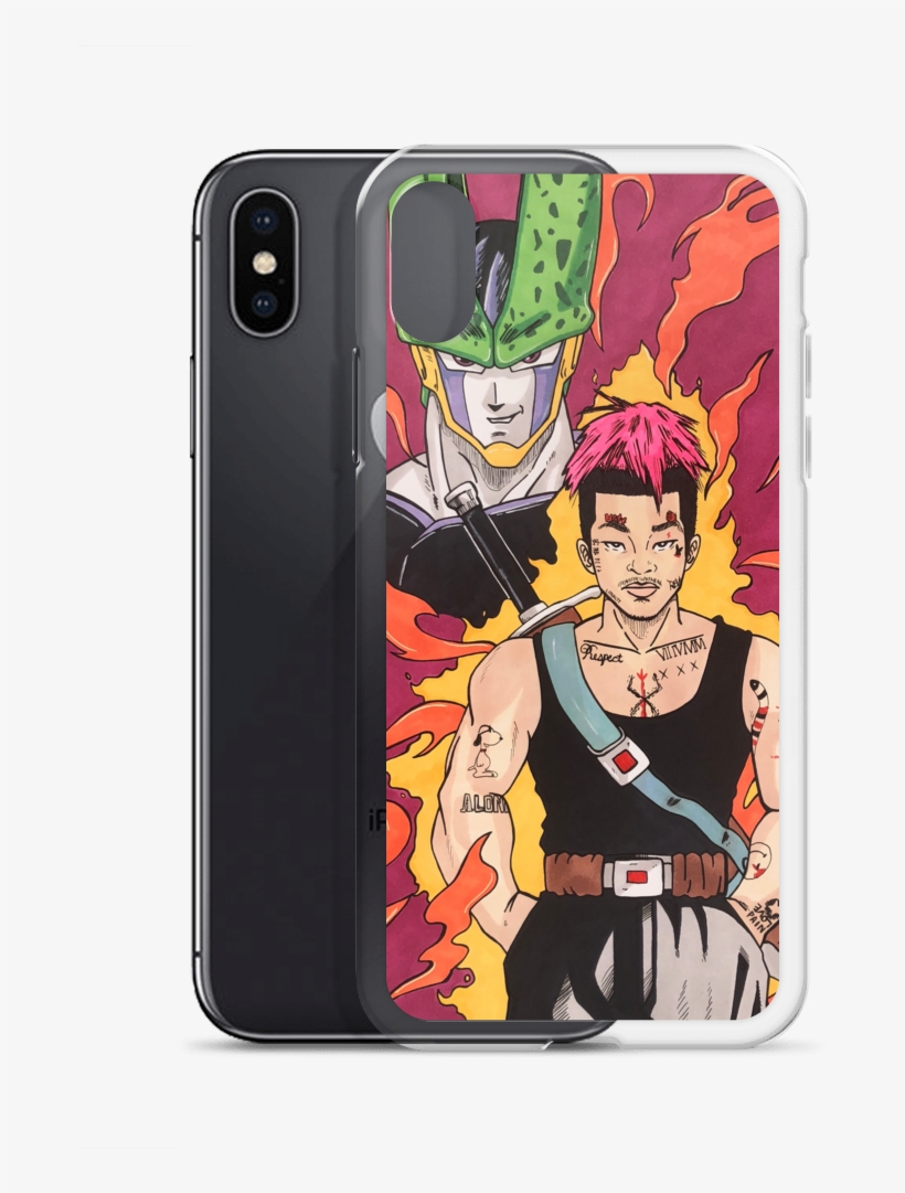 Original "love Never Blossoms" Miasashi Iphone Case - Anime Xxxtentacion, transparent png #6036272