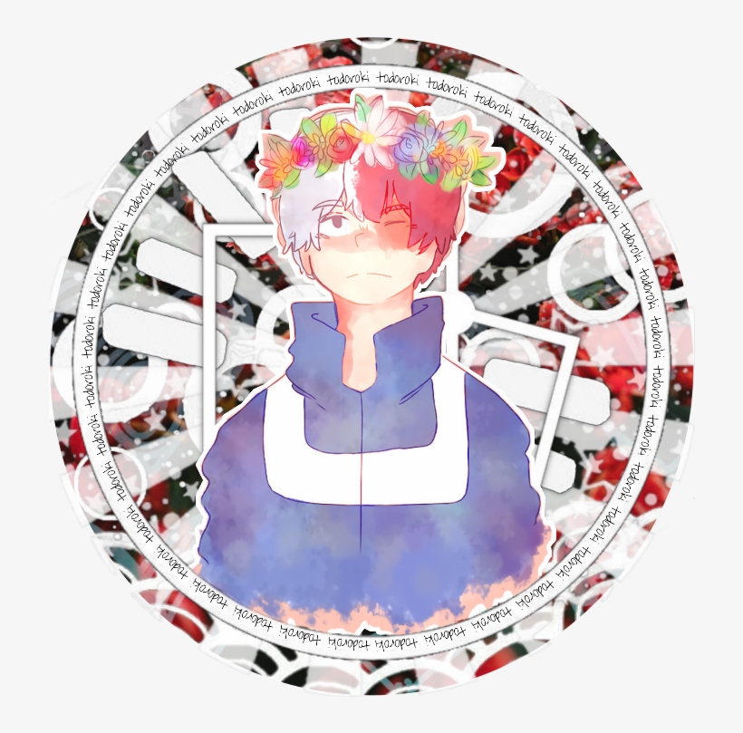 Overlay Todoroki Todorokishouto Todorokishoto Bocunoher - Circle, transparent png #6036320