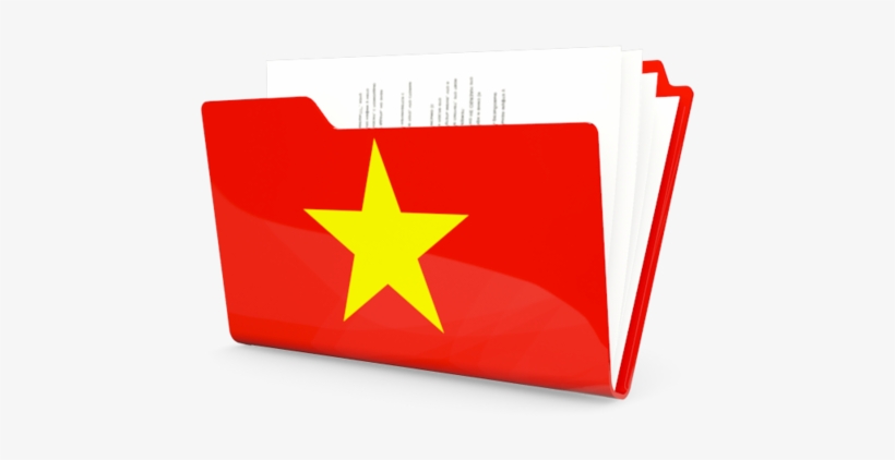 Download Flag Icon Of Vietnam At Png Format - Icon Folder Flag Vietnam Png, transparent png #6036886