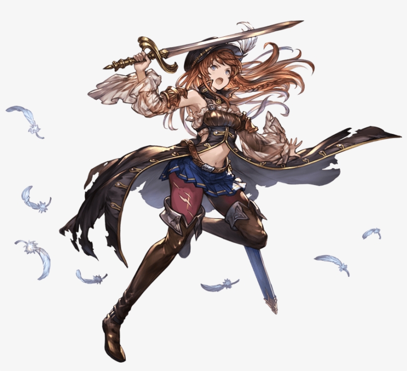 Lecia A - Granblue Fantasy Female Character, transparent png #6036933