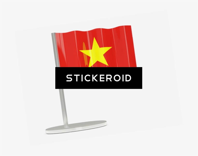 Vietnam Flag - Flag, transparent png #6036980