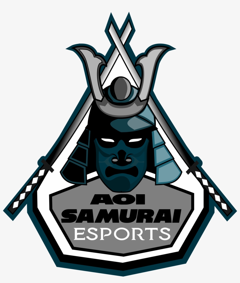 Aoi Samurai Esports - Samurai Esport Logo Png, transparent png #6037239