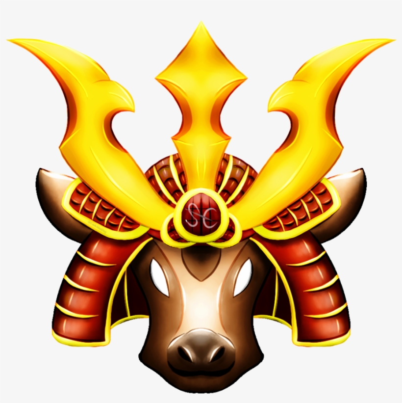 Samurai Cow Logo By Cademaddog - Samurai Cow, transparent png #6037529
