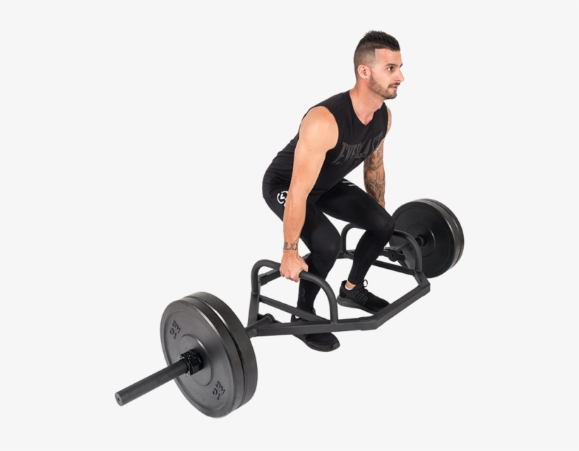 Add Safety To Your Deadlift - Hex Bar Deadlift Png, transparent png #6038580