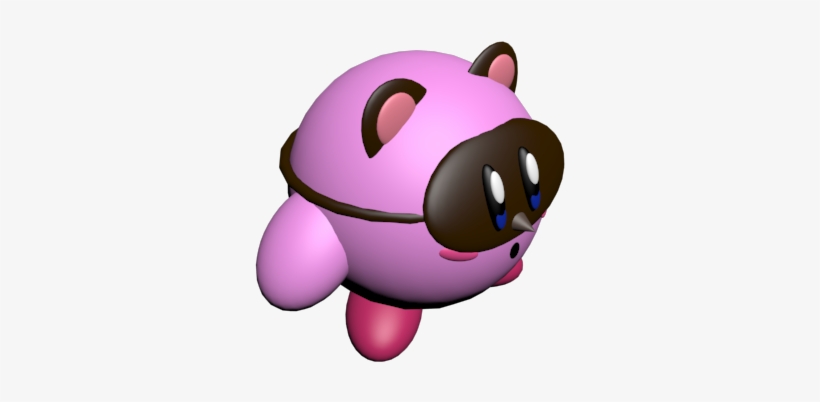 The 3d Model Of An Inspired "tom Nook Kirby" Was Created - Cartoon, transparent png #6038586