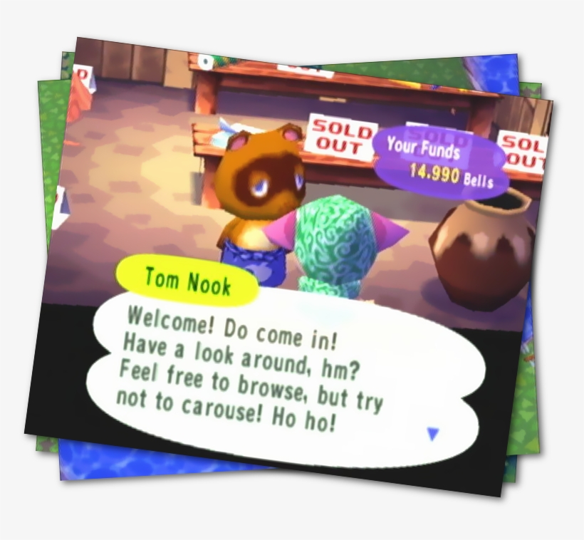 They Might Not Ever Think Of It, But It's Empowering, - Animal Crossing Tom Nook, transparent png #6038657