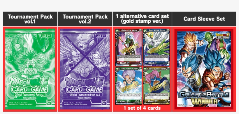 Prizes - Tournament Pack - Bandai Ic Cardass Dragon Ball 2nd Booster Pack [bt02], transparent png #6039584