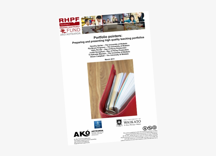 Preparing And Presenting High Quality Teaching Portfolios - Document, transparent png #6039943