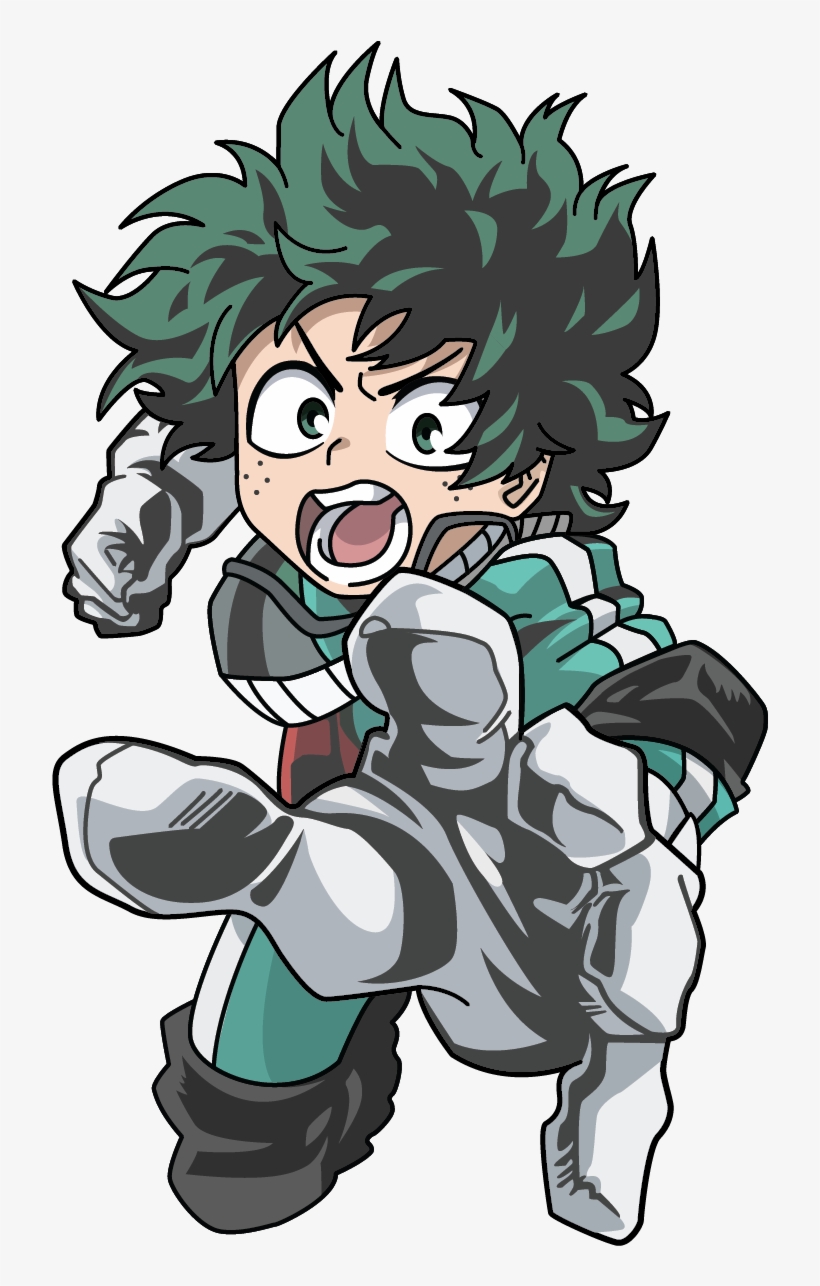 Deku 4in - Izuku Midoriya - Deku - My Hero Academia Boku No Hero, transparent png #6040176